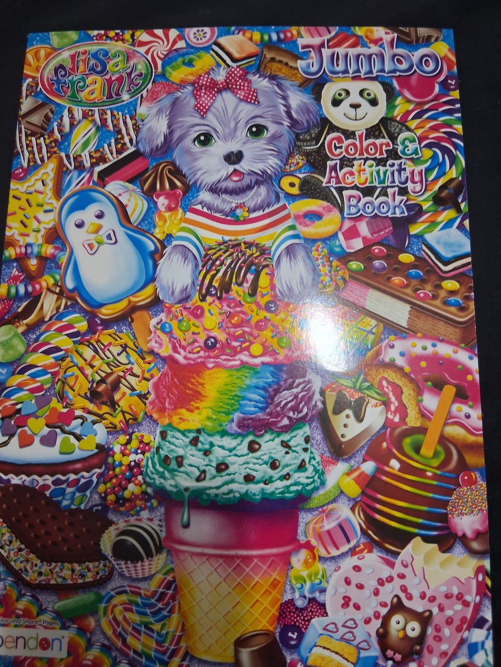 New Lisa Frank Color & Activity Book